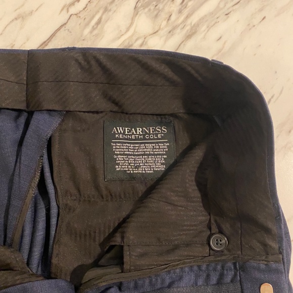 Kenneth Cole Dark Blue Jacket and Pants - Picture 4 of 4